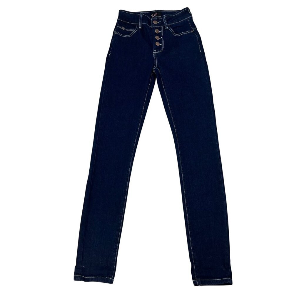 Zoe by Zoe & Phoebe Womens Skinny Ankle Jeans Buttonfly Size 0